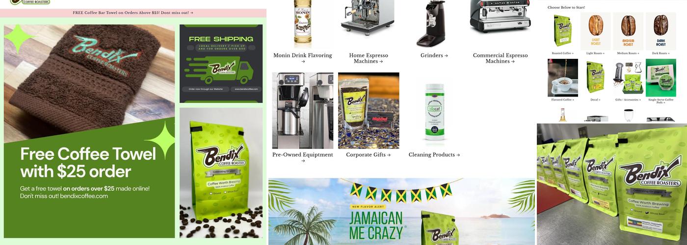 Bendix Coffee Roasters Menu