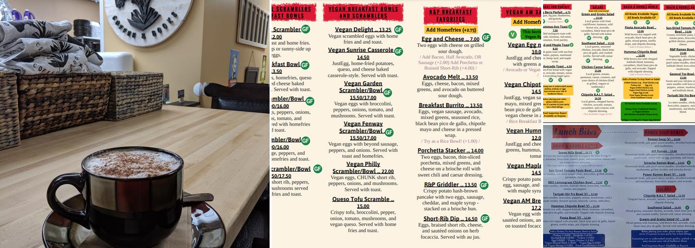Root and Press, LLC Menu