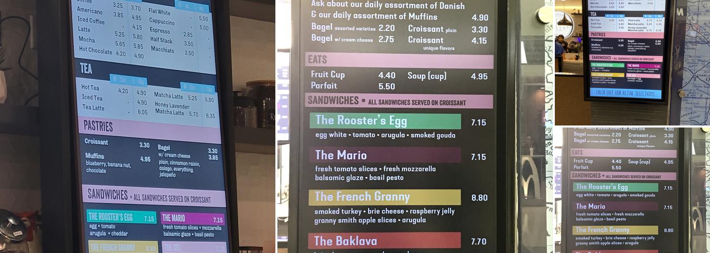 Common Grace Coffee Company DTW Menu