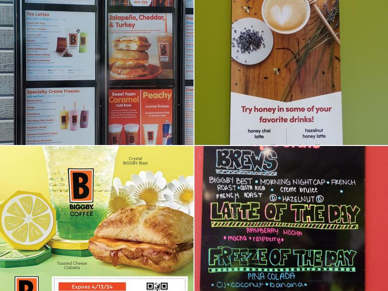 BIGGBY COFFEE Menu