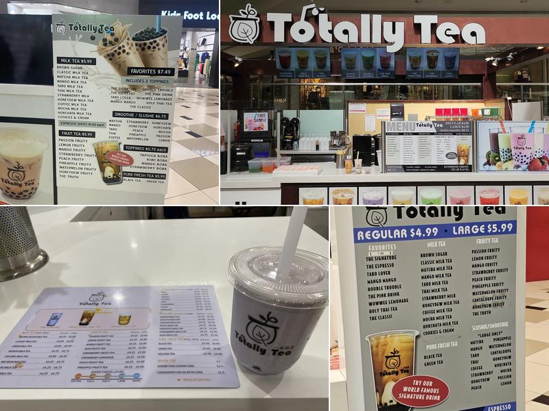 Totally Tea Menu