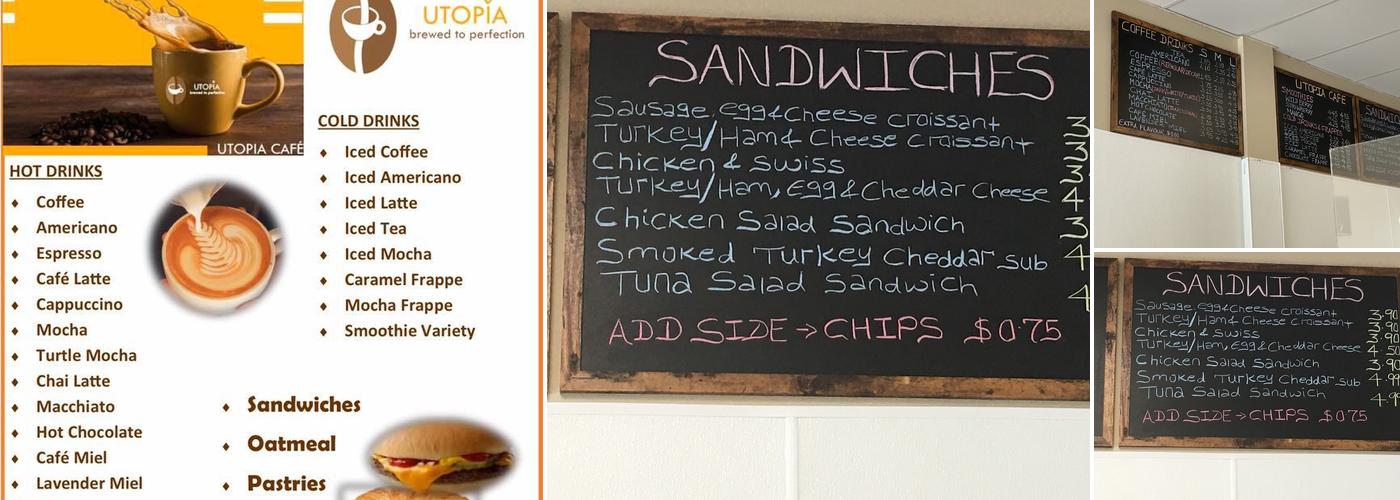 Utopia Menu