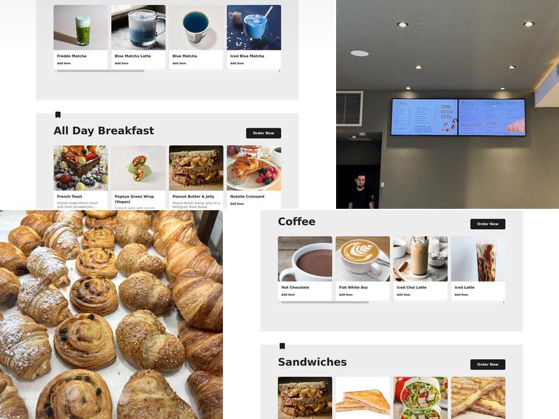 Under Pressure Coffee Menu