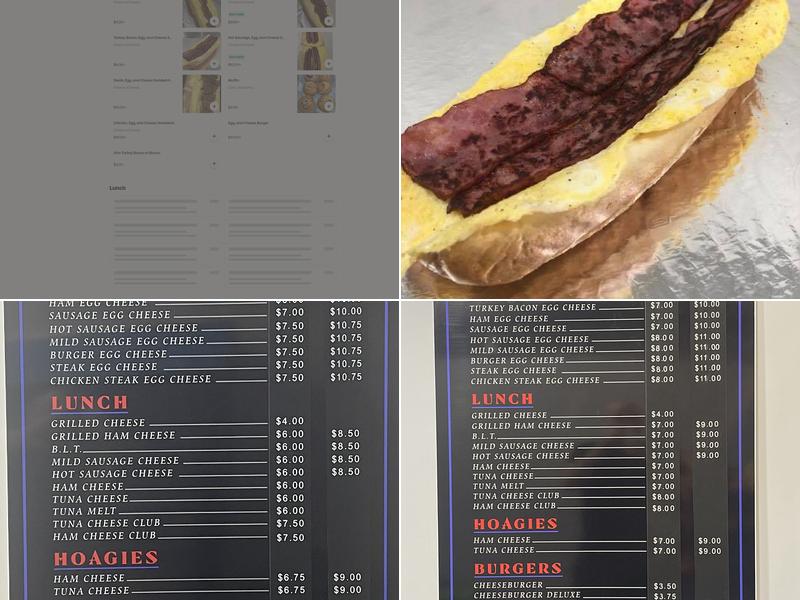 HAPP’S Menu