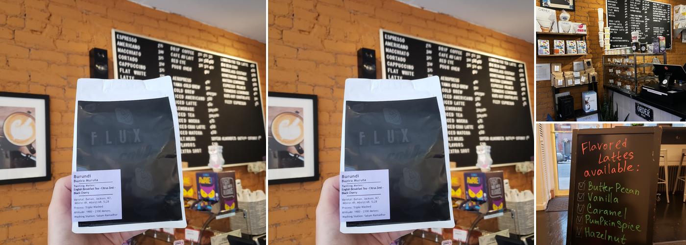 Clockface coffee Menu