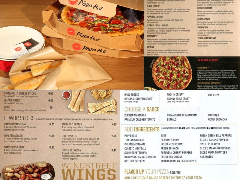 Pizza Hut Menu
