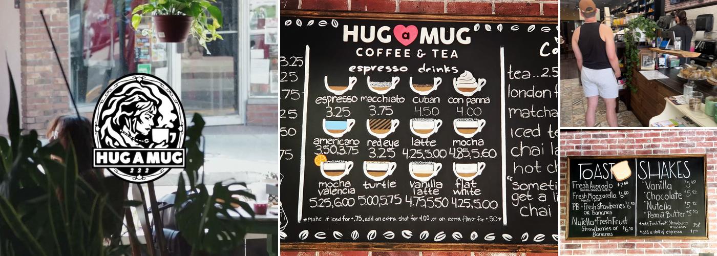 Hug a Mug Menu
