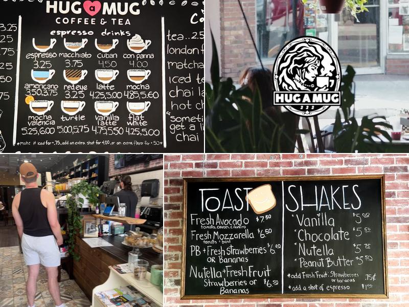Hug a Mug Menu