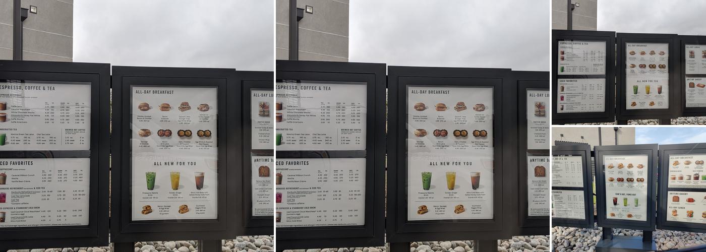 Starbucks Menu
