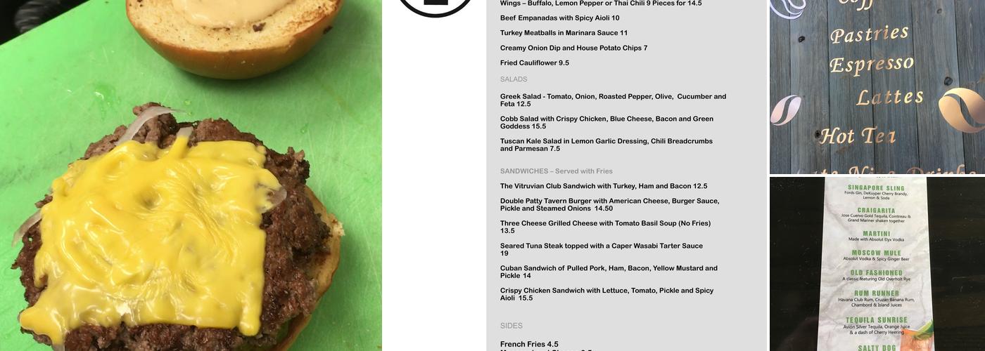 Vitruvian Park Tavern Menu