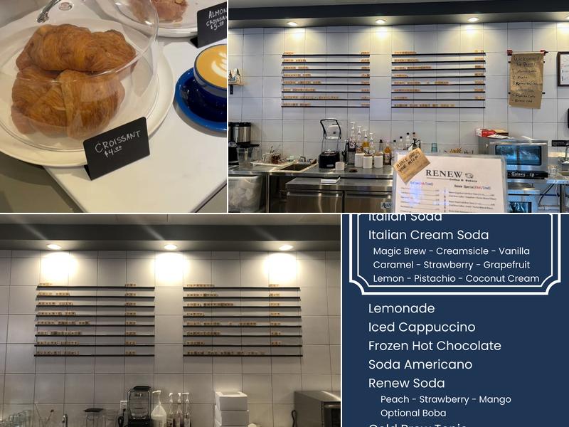 Renew Coffee N Bakery Menu