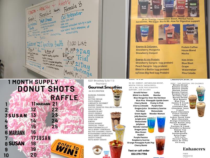 Nutrition Hub Menu