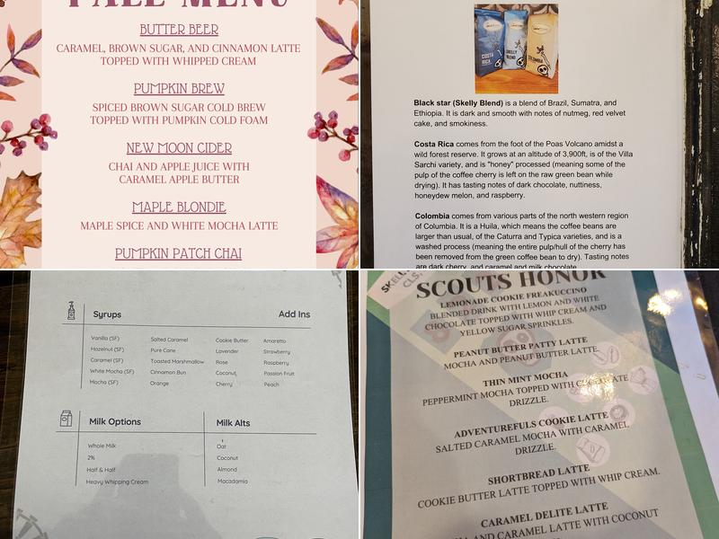 Soulfreak Railroad cafe Menu