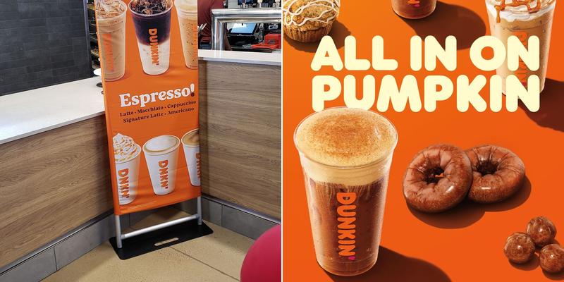 Dunkin' Menu