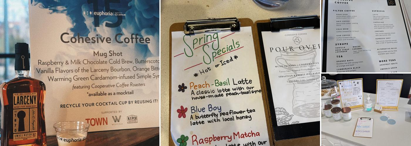 Cohesive Coffee Menu