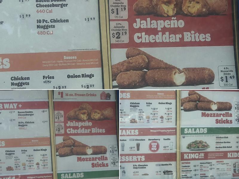Starbucks Menu