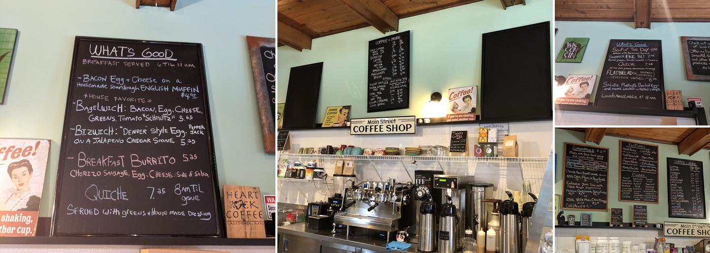 Free Range Exchange Menu