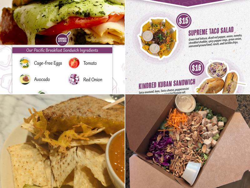 Kindred Kitchen Menu