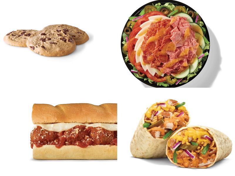 Subway Menu