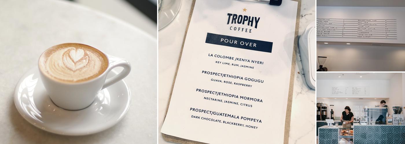 Trophy Coffee Menu