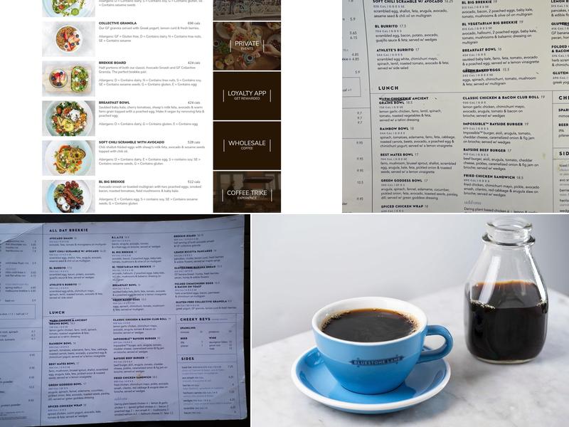 Bluestone Lane Los Altos Café Menu