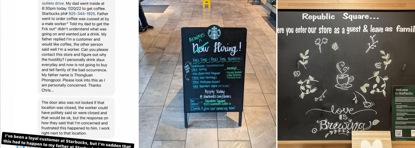 Starbucks Menu