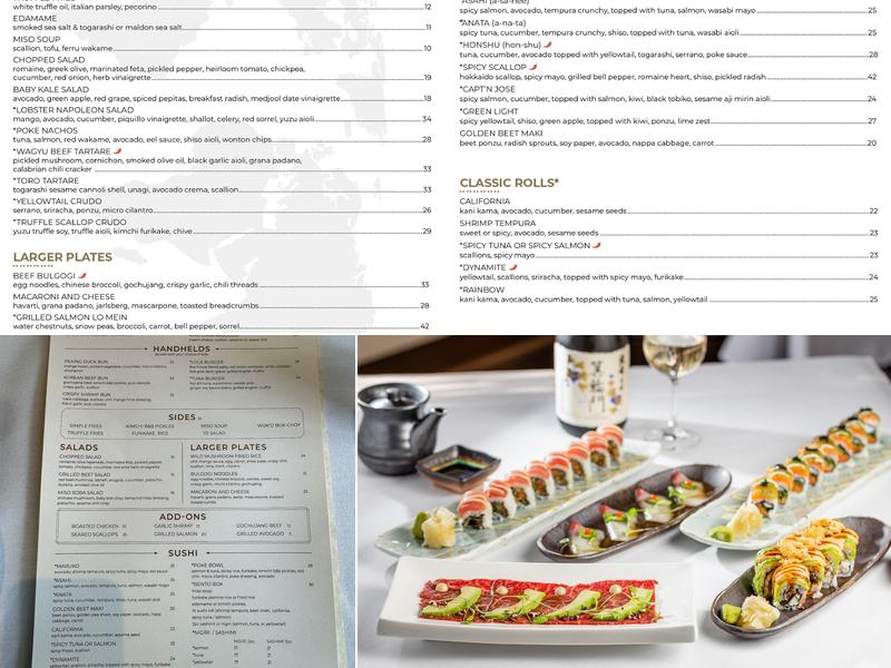 LoLa 41 Palm Beach Menu