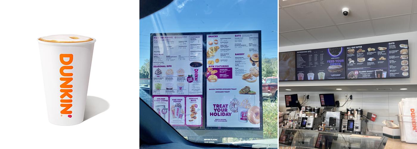 Dunkin' Menu