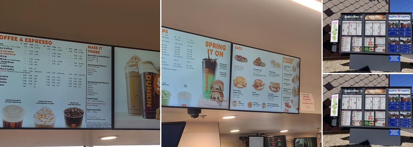 Dunkin' Menu