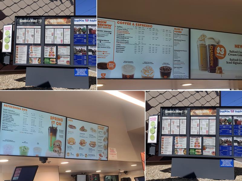 Dunkin' Menu