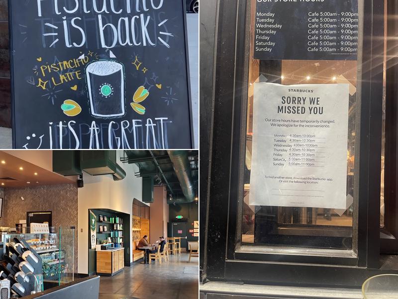 Starbucks Menu