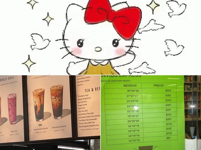 Starbucks Menu