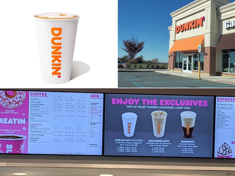 Dunkin' Menu