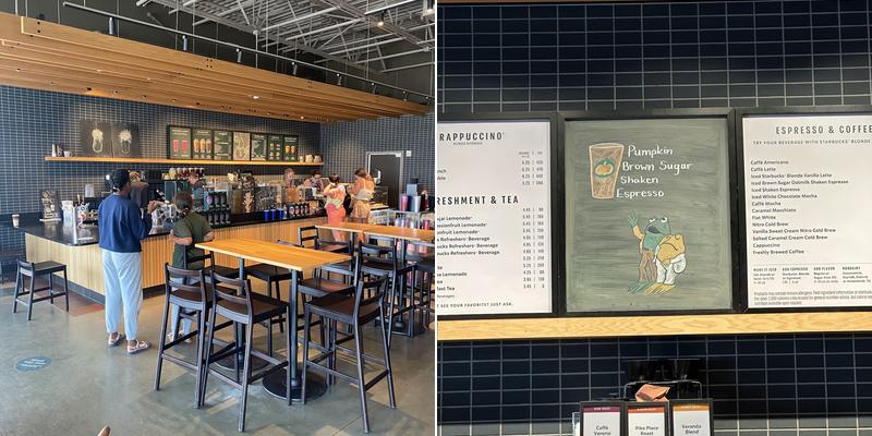 Starbucks Menu