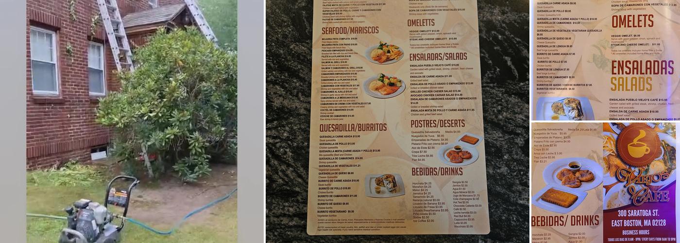 Pueblo Viejo’s Cafe Menu