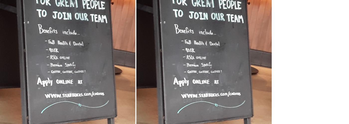 Starbucks Menu