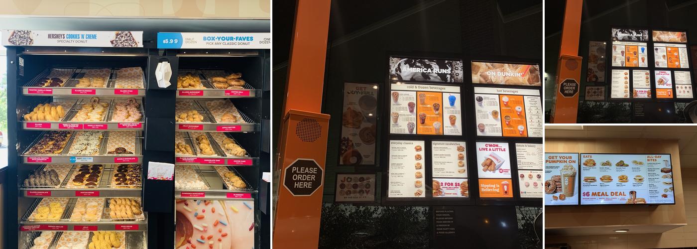 Dunkin' Menu