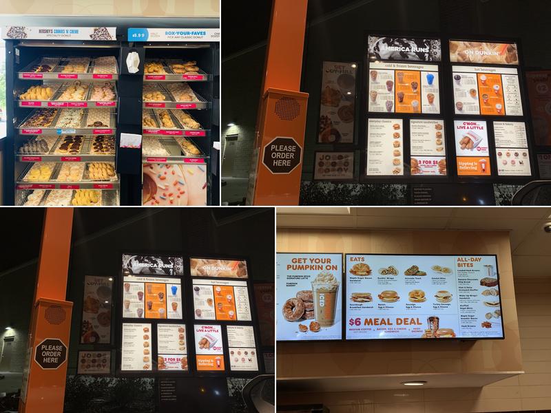 Dunkin' Menu