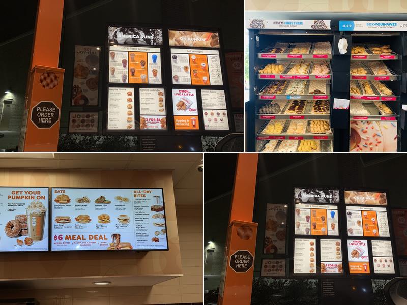 Dunkin' Menu