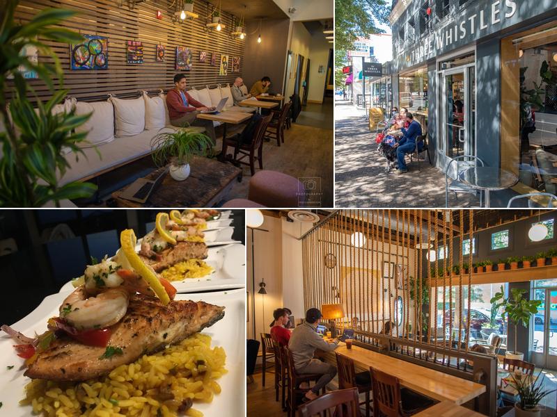 Three Whistles - Eat Drink Work