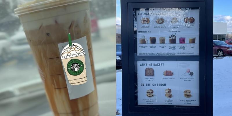 Starbucks Menu