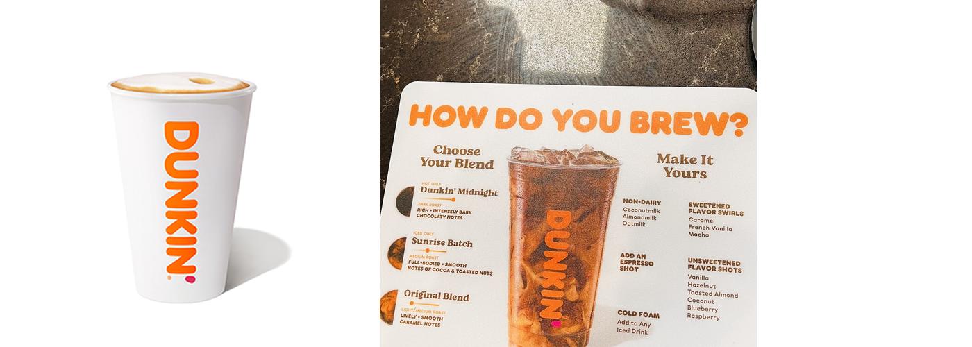 Dunkin' Menu