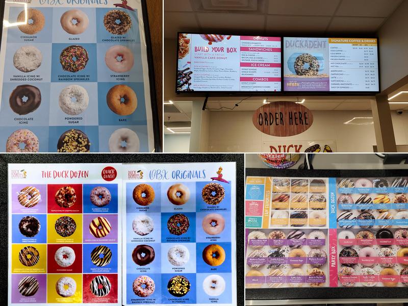 Duck Donuts Menu