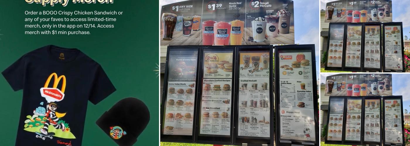 McDonald's Menu
