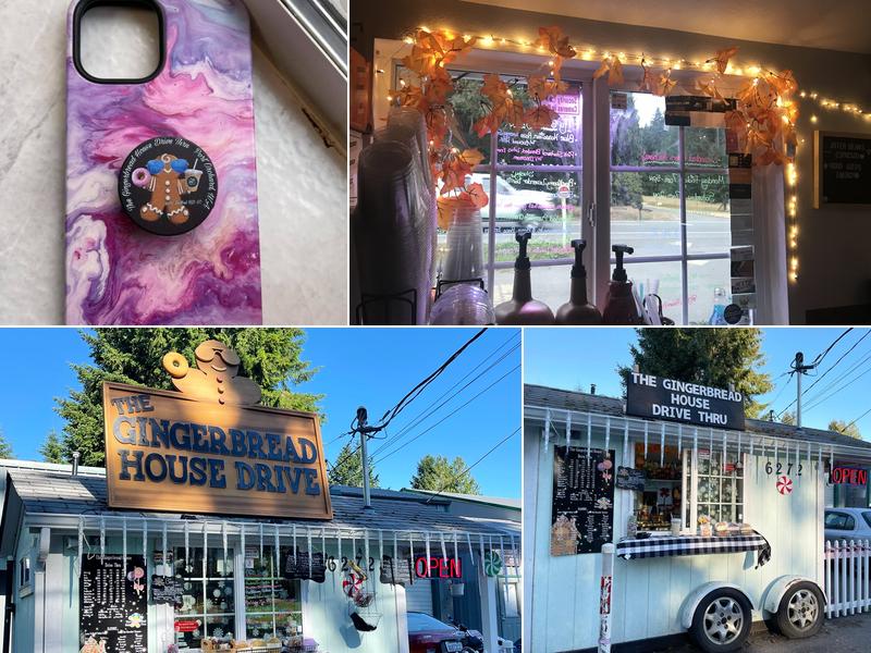 The Gingerbread House Drive thru Espresso & Tea 6272 Bethel Rd SE, Port Orchard