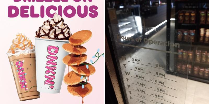Dunkin' Menu