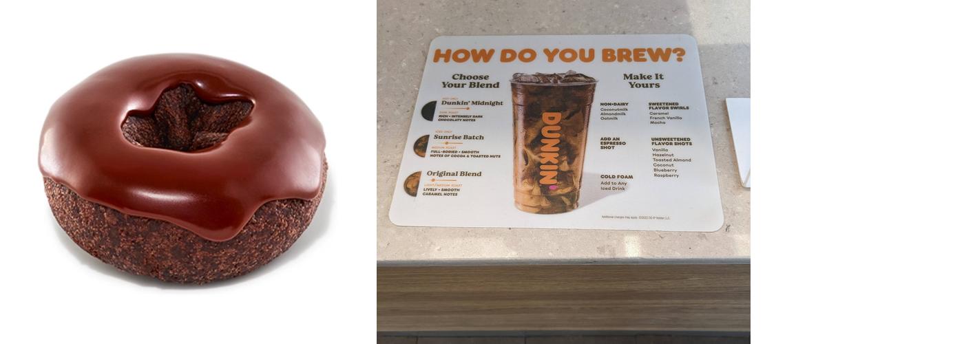 Dunkin' Menu