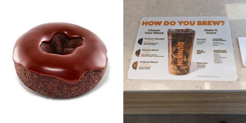 Dunkin' Menu