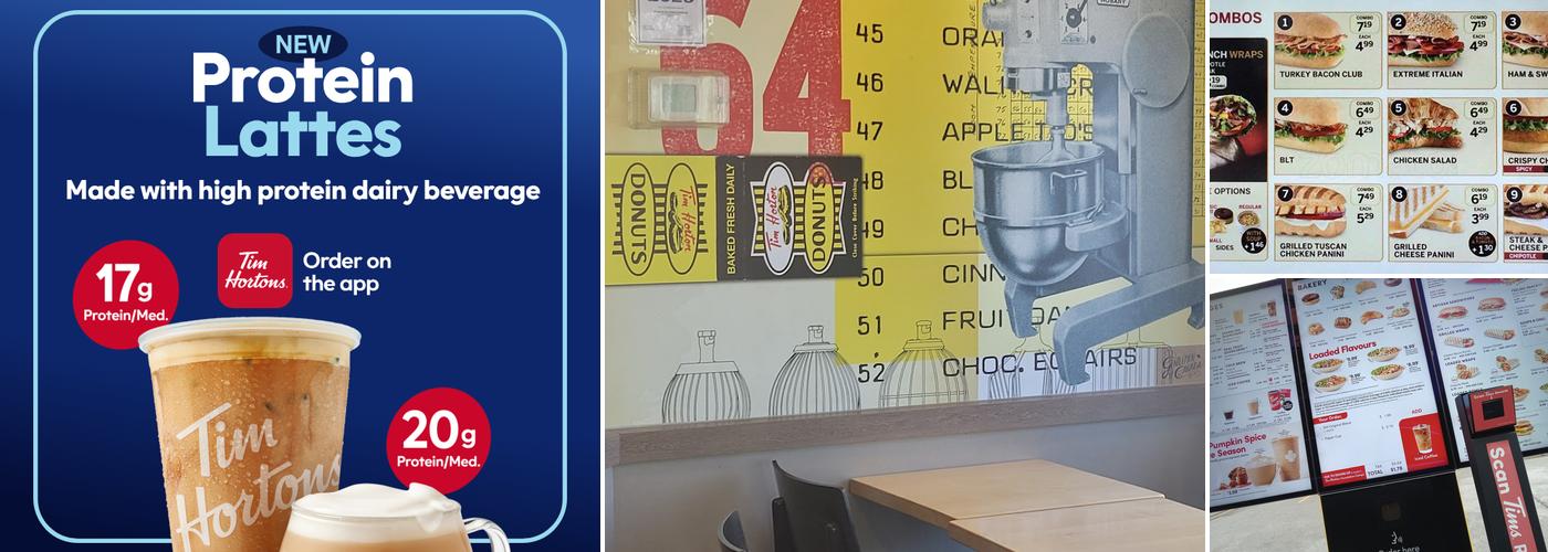 Tim Hortons Menu
