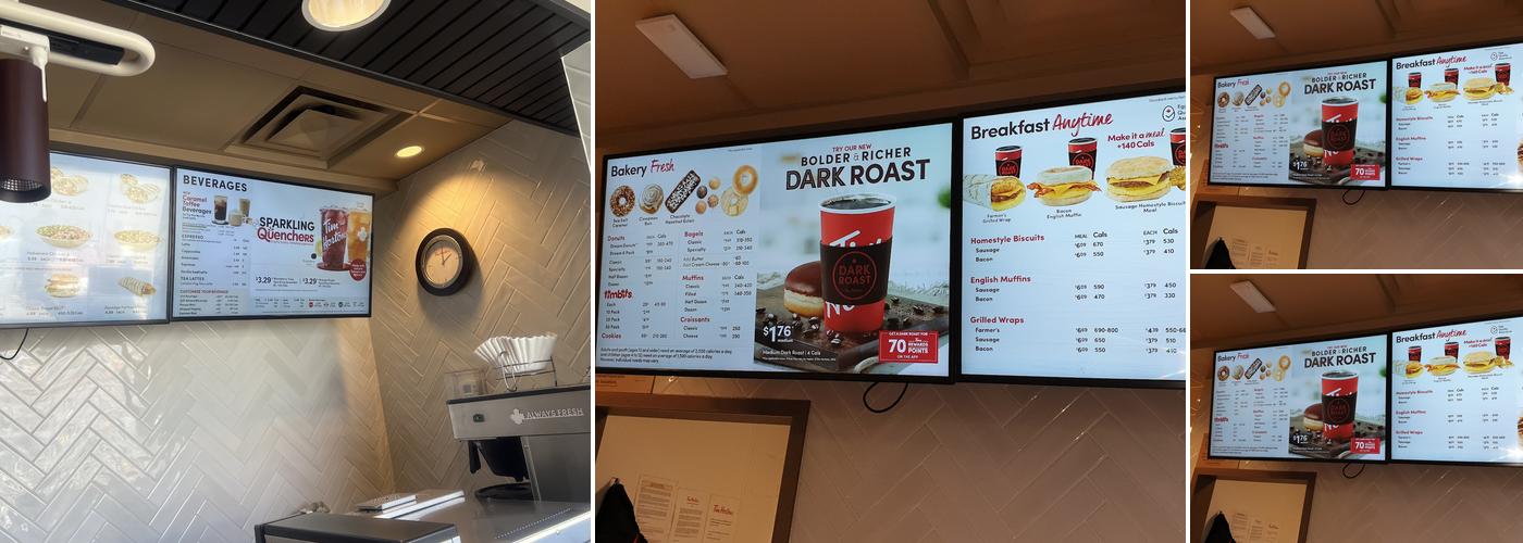 Tim Hortons Menu